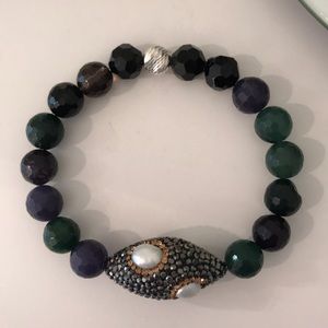 Hand made beaded bracelet